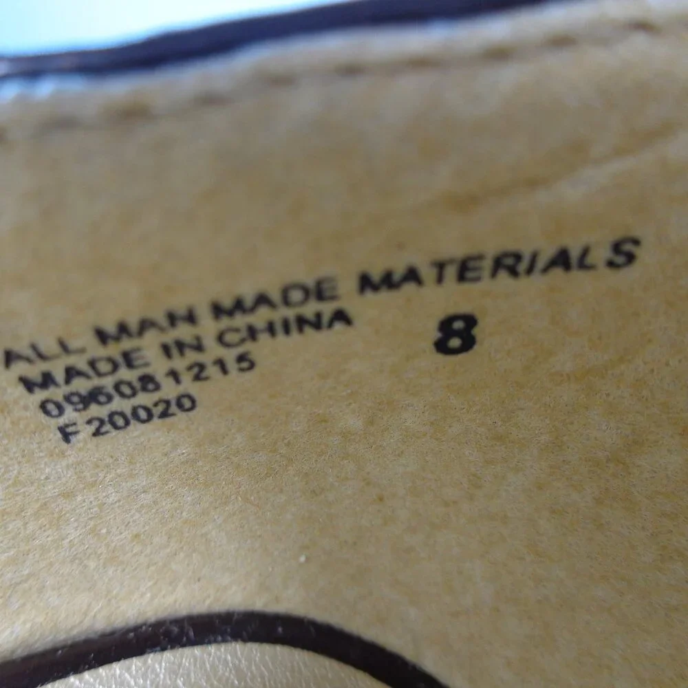 Mossimo Women’s Shiny Brown Mid Heel Peep-Toe Pumps Heels Shoes Size 8‎